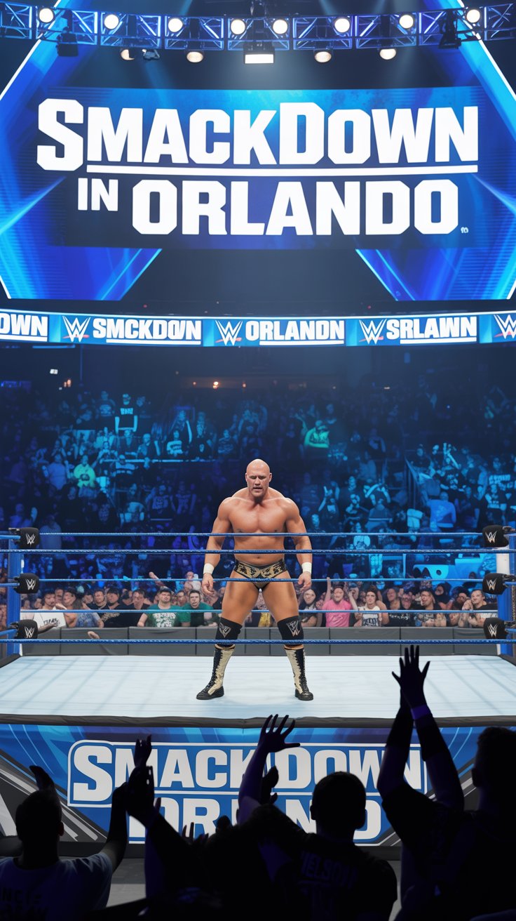 a-photograph-of-a-wrestling-ring-bathed-_mTbNlvTWQFqCtBPaQhpNAA_MGUyDadBT-OiSpmG5OXI5A