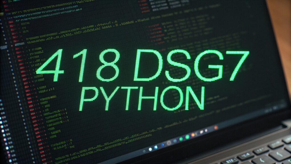 418dsg7-python