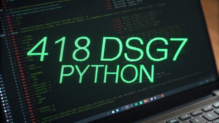 418dsg7-python